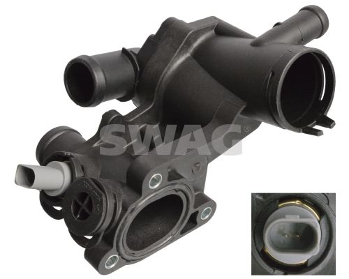 SWAG-30109147 Termostat Komple  ( Müşürlü) Polo-Ibiza-Fabia 1.4 Benzinli Bud Cgg