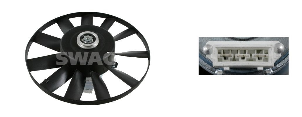 SEGEREKS.59532 Fan Motoru Vw Golf Iii 92  } 1.8 1.9 97 Tdi A C  6
