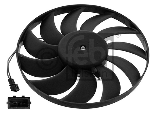 25-4435 Fan Motoru Su Radyatoru Volkswagen Transporter Iv (70xb,70xc,7db,7dw) 2.5 Tdi Cap 345mm 1990-2003