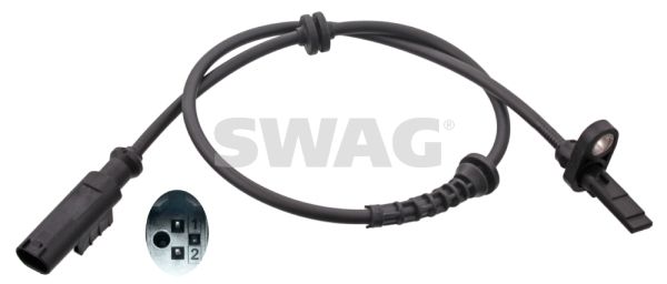 DEL-SS20279 Abs Sensoru Arka Fiat Punto-Grande Punto-Punto Evo-Adam-Corsa C-D-E-Alfa