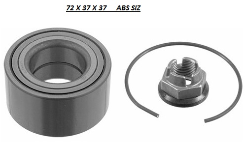 VOE DAC 37720437 ABS Ön Teker Rulmani Abs Li Alfa Romeo 145-146-Gtv 1.3 Jtd-1.6 Jtd-1.9 Jtd 1998> Citroen Nemo 1.4 2007> Dacia Logan -Logan Mcv Sandero 1.4 2007>