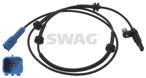 ZAS1532 Abs Sensoru On Sol-Sag Citroen C5 08-15 / Peugeot 407 04-10