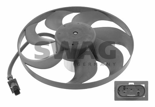 KLR-415400 Fan Motoru-345 Mm 250/60w (Vw Golf 98-06  Polo 95-08-Skoda Octavia 97-11)