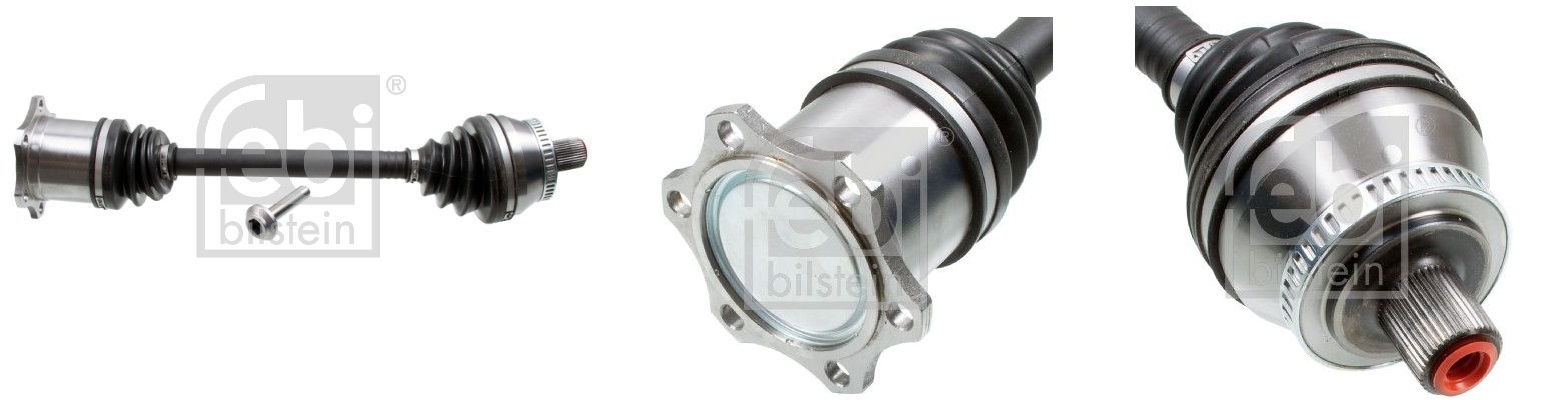 AD-8010A Komple Aks Sol-Sag On Audi A4 2.0 Tdi A-T Absli 45 Dis Uzunluk 525mm 2004-2008