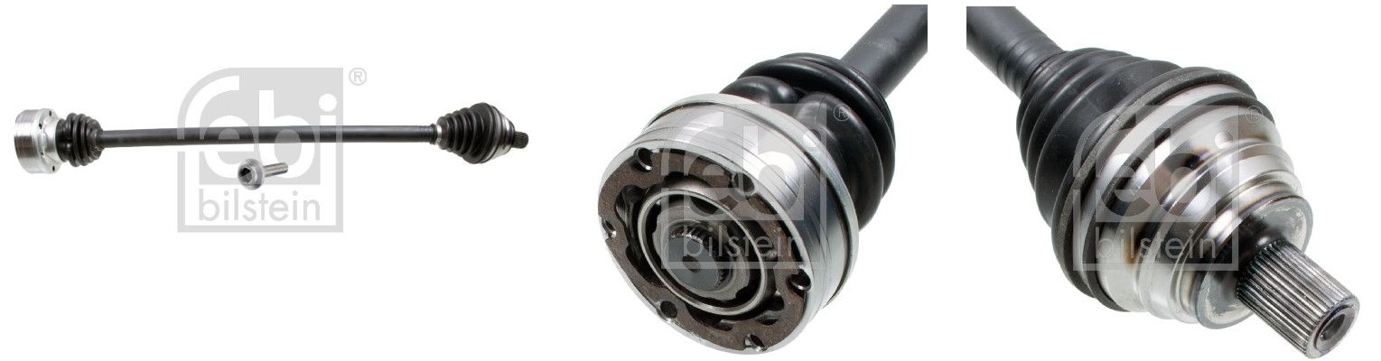 BSG 90-350-020 Aks Komple Ön Sag Uzun / 304750 Golf5-Golf6-Leon-Jetta-Passat