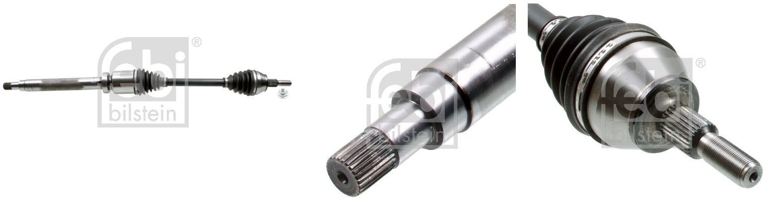 FD-8028 Komple Aks Sag On Ford Focus Iii 1.6 Tdci M-T  Uzunluk 972mm 2011-2015