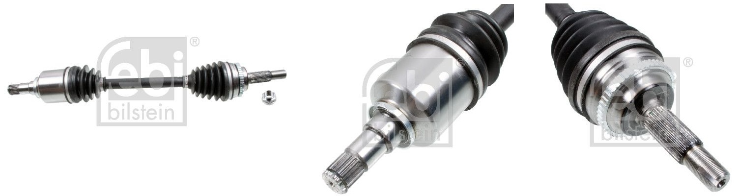 TO-8024A Komple Aks Sol On Toyota Verso (Zer_, Zze12_, R1_) 1.6 A-T/M-T Absli 48 Dis Uzunluk 650mm 2004-2009