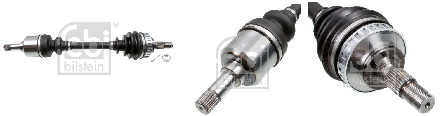 PE-8030A Komple Aks Sol On Peugeot Partner (5,5f) 2.0 Hdi Absli 29 Dis Uzunluk 597 Mm 1996-2008
