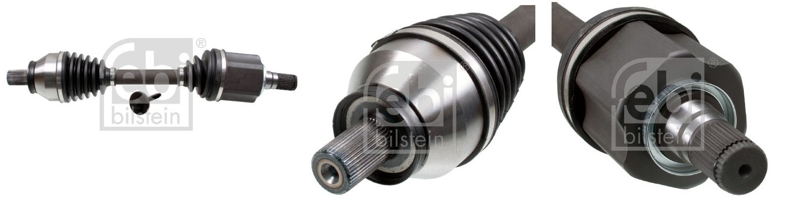 RV-8006 Komple Aks Sol On Land Rover Freelander Ii (Fa) 2.2 Td4 A-T Uzunluk 538 Mm 2006-2014