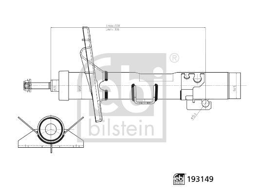 FBI-193138 On Amortisor (Vw Transporter T5-T6)