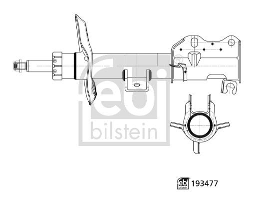 MON-V4516 Amortisor On ( Mercedes Viano W639 2010--  )