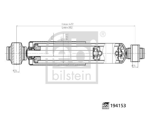 MON-V2147 Amortisor Arka Master Iii Movano 10=>14=> Arkadan Cekisli