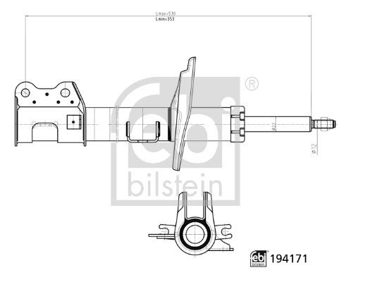 PSA-1609616880 Peugeot Bipper Nemo Sol On Amortisor