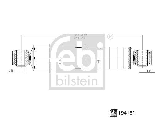 MON-V2507 Amortisor Arka ( Peugeot Boxer Fiat Ducato Citroen Jumper 94-06)