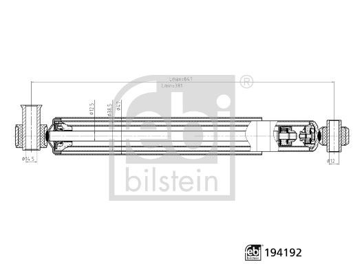 MON-V1145 Amortisor Arka ( Ford Transit 330 - 350 00 - 06 )