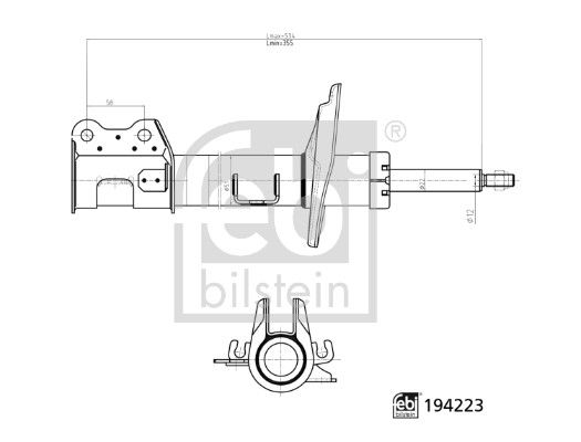 MON-401135RM Fiat Doblo/Combo Amortisor  Roadmatic