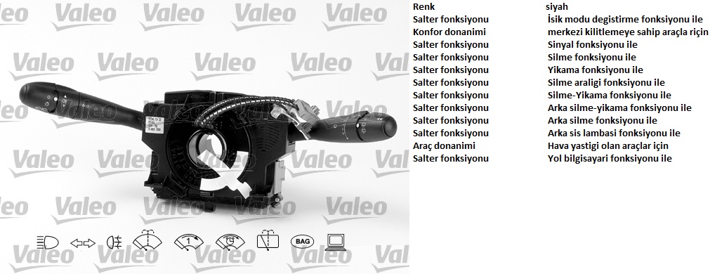 VAL-251493 Kumanda Kollari 206 Sw