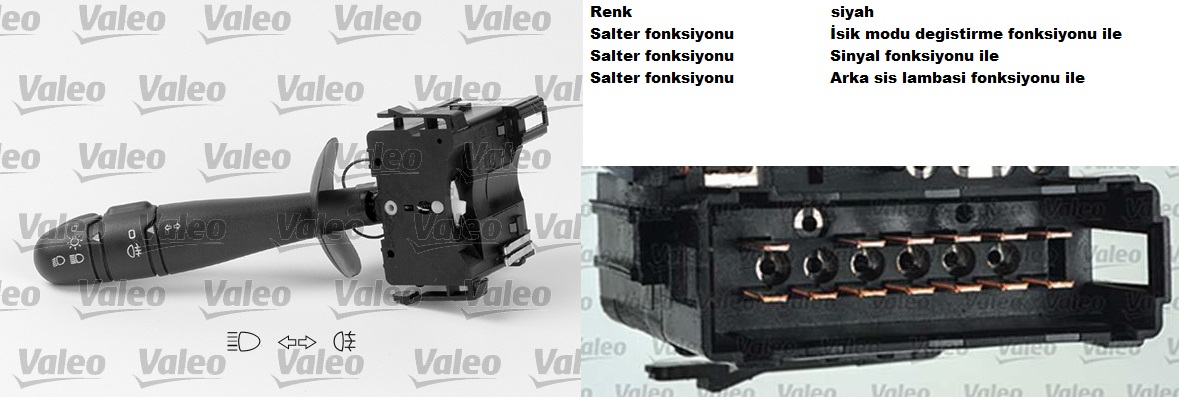TRN-RNT0690 Sinyal Kolu Cift Sisli Symbol Dokker Lodgy Clio Iv Kornasiz