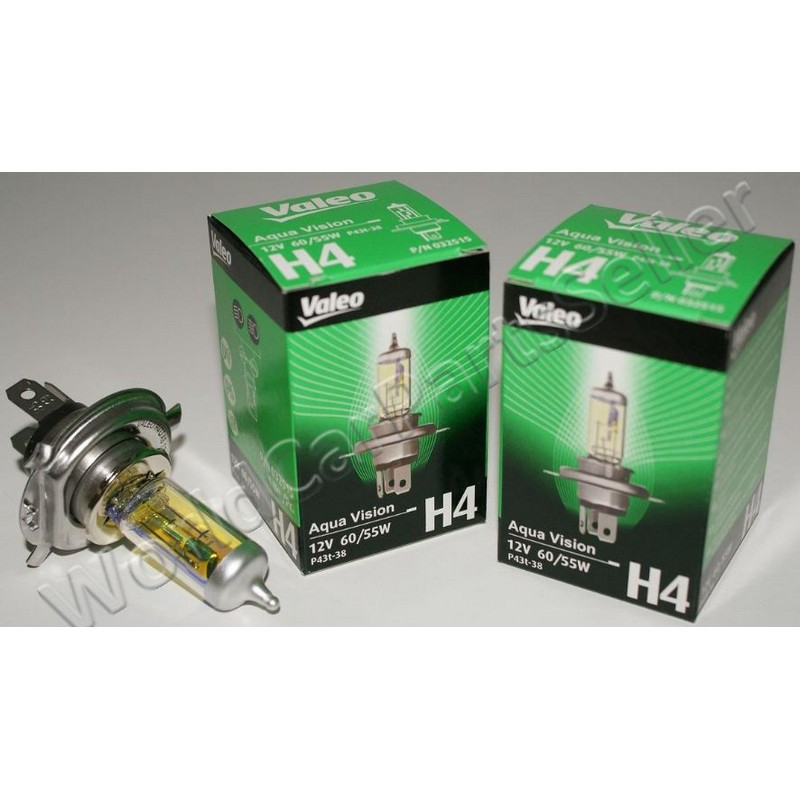 VAL-32515 Ampul H4 12 V 60/55w Aqua Vision Dort Mevsim (Far Ampulu)-X5+8