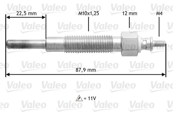 NGK-9974 Buji Kizdirma (11volt)-(Y722js)-(Hyundai  H100 Minubus 97/08/H100 Kamyonet 97/11/Starex 97/03/Kia Bongo-3 04/11 )