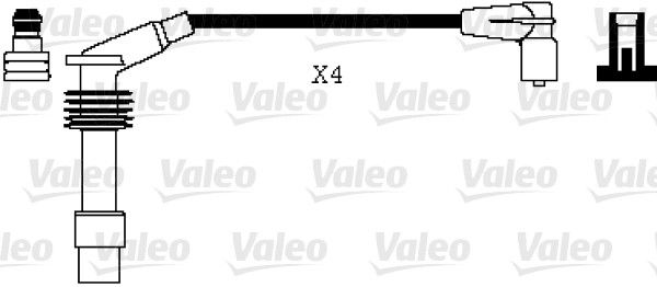 ZIW1075 Buji Kablosu Takim Opel Astra G (F69) 1.6 8v (X16szr) 1998-2005 / Meriva A 1.6 8v (Z16se) 2003-2010