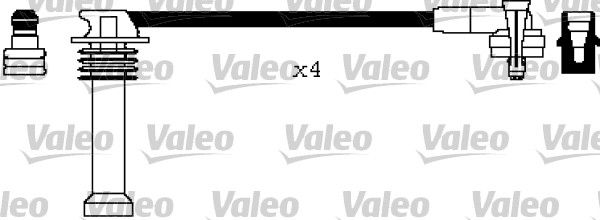 AFO-95321 Buji Kablosu Ford Escort Clx  1,6i-1,8i-2,0i 16v Zetec Mondeo 1,6i-1,8i-2,0i 16v Zetec