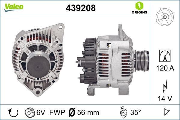 8200121413 Alternator Lgn