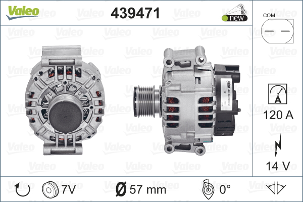 BOS-1986A00862 Alternator Mercedes