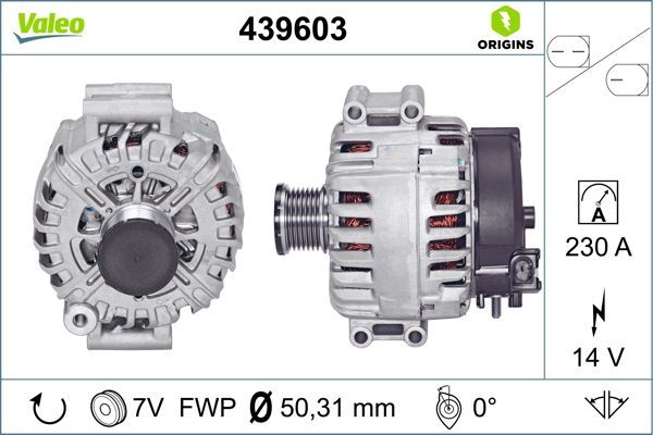 VAL-439603 Alternatör Bmw X5 3 0