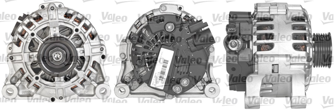DEN-DAN1336 Alternator 12v 90a (Fiat  Fiorino 1.4 07-/Citroen Berlingo (B9) 1.6 08-/ Peugeot  Paetner 206 1.1 1.4 98-)