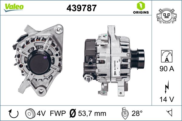 VALEO 592373 Rotor Toyota Yaris Fg9t012