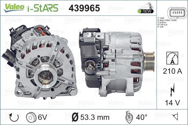 PSA-9815455980 Yeni Alternator