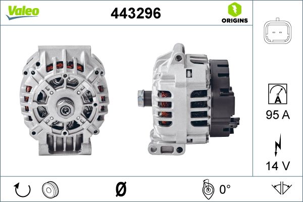 7701473636 Alternator Bosch 0 124 415 014