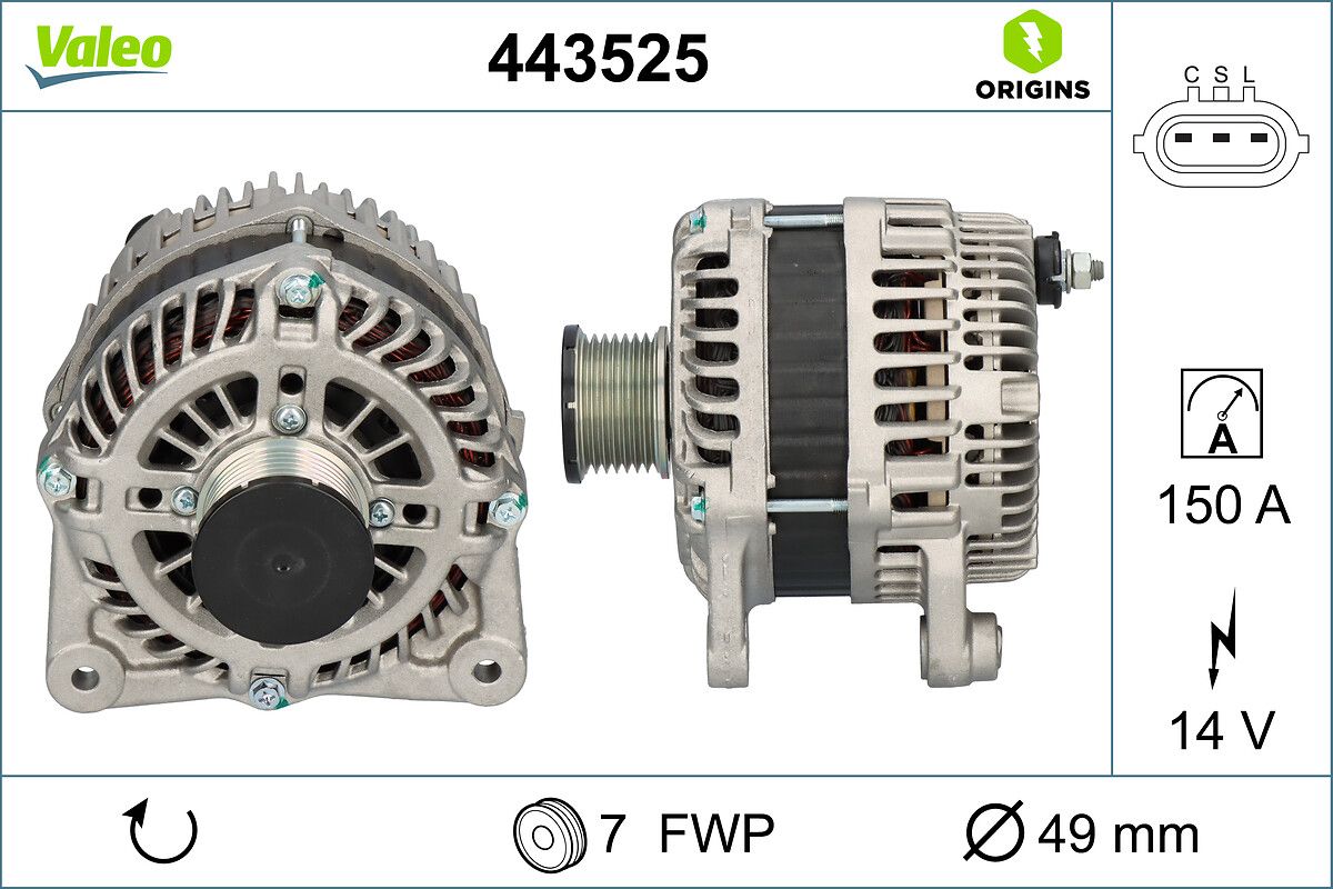 ERA 209526A Alternatör Mitsubishi Nissan