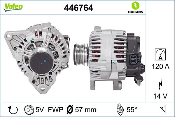 VAL 446764 Alternatör  Ceed/Soul/I20