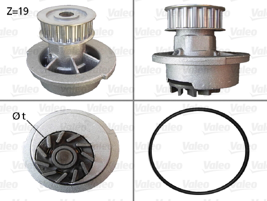 VALEO.506007 Astra F G Corsa B Vectra A B Devirdaim 19 Diş Kadett Combo