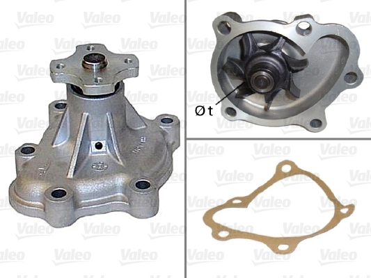 ZWP1041 Devirdaim Opel Astra F 1.7 D 1991-1998 / Astra F Classic 1.7 D 1998-2002 / Combo B 1.7 D 1994-2001 / Corsa B 1.7 D 1993-2000 / Vectra A 1.7 D 1988-1995
