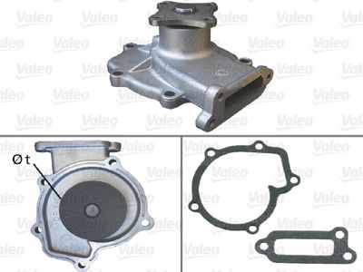 ZWP1135 Devirdaim Nissan Primera (P10) 1.6i 16v 1990-1998 / Primera 1.6i 16v 1996-2001 / Sunny Iii 1.6i 1990-1996 / Almera I 1.6i 1995-2000 / Vanette Cargo (Hc23) 1.6i 1996-