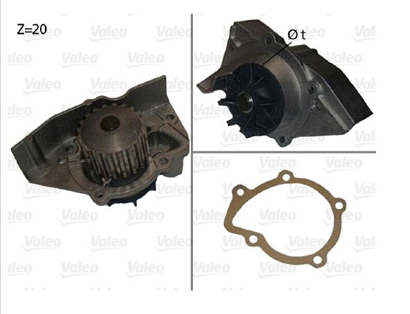 VALEO.506530 Devirdaim Citroen Xantia Zarazx Peugeot