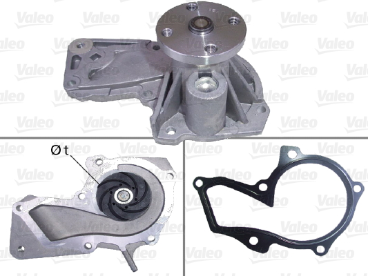 VAL-506893 Su Pompasi Fiesta V-Vi Focus Ii-Iii Mondeo Iv Tourneo 04> S40 S60 S80 V40 V60 V70