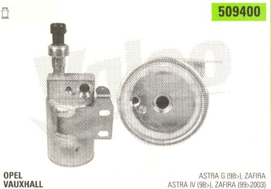 NIS-95185 Klima Radyator Tupu Kurutucusu Opel Astra G Zafira A