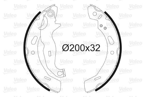 VAL-564139 Fren Balatasi Pabuclu Fiesta Vi Cb1 Ccn 1.6 Ti Fiesta Vi Cb1 Ccn 1.4 Tdci Fiesta Vi Van 1.4 Tdci Fie