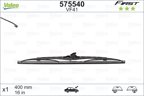 VAL-575540 Silecek Seti First 400mm (Adet)