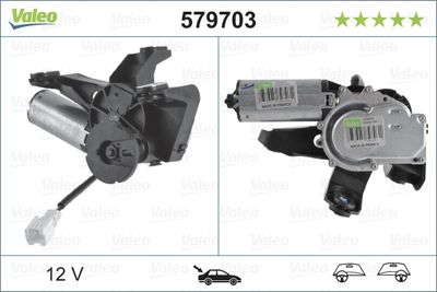 VAL-579703 Silecek Motoru Citroen C5(01-07)