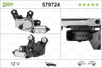 VAL-579724 Silecek Motoru Arka (Porsche Cayenne (92a) 3.0 Diesel 10- Cayenne(92a) 3.6 10-/ 3.0 S E-Hybrid 14-