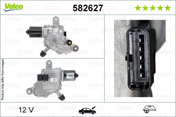VAL-582627 Silecek Motoru Citroën C4 Picasso I Mpv (Ud_)   Citroën C4 Grand Picasso I (Ua_)