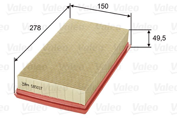 BSG 75-135-010 Hava Filtresi  Kango