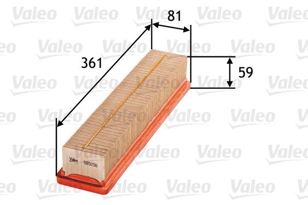 KAF35010 Hava Filtre Posetli Dacia Logan / Sandero / Sandero Ii / Renault Clio Ii - Iii - Iv 1.2i 16v 1.2 2004-2016