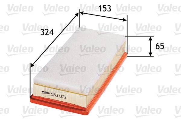 KAF15003 Hava Filtre Posetli Citroen C5 Iii (Rd) 2.0 Hdi 2008-2015