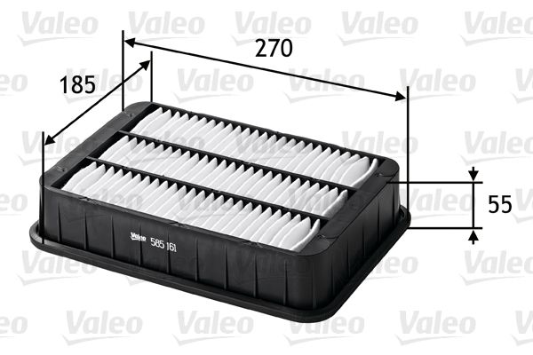MAN-C27003/1 Filtre Hava-(Mitsubishi  Asx  1.6-1.8  10/ Lancer  1.5  08/ Outlander  2.0  / Peugeot  4007-4008 07/)